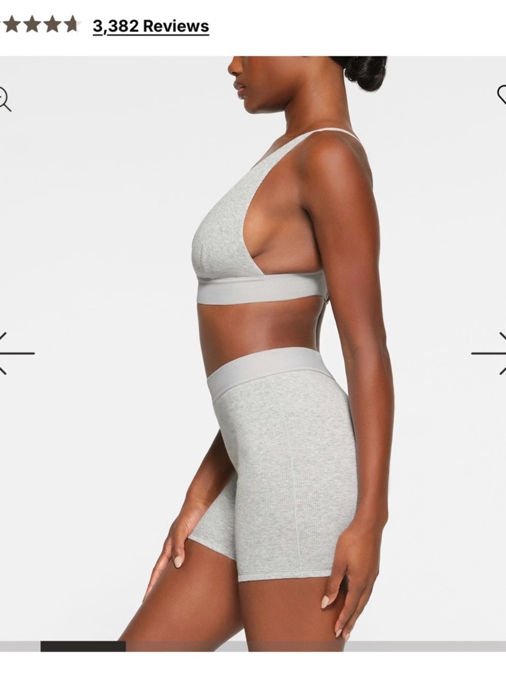 SKIMS High-Rise Boxer Short - Picture 5 of 7